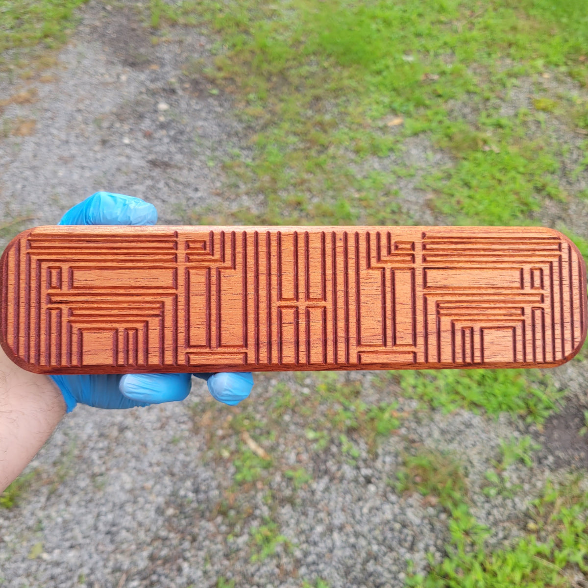 12" FLW Cedar Magnetic Rack